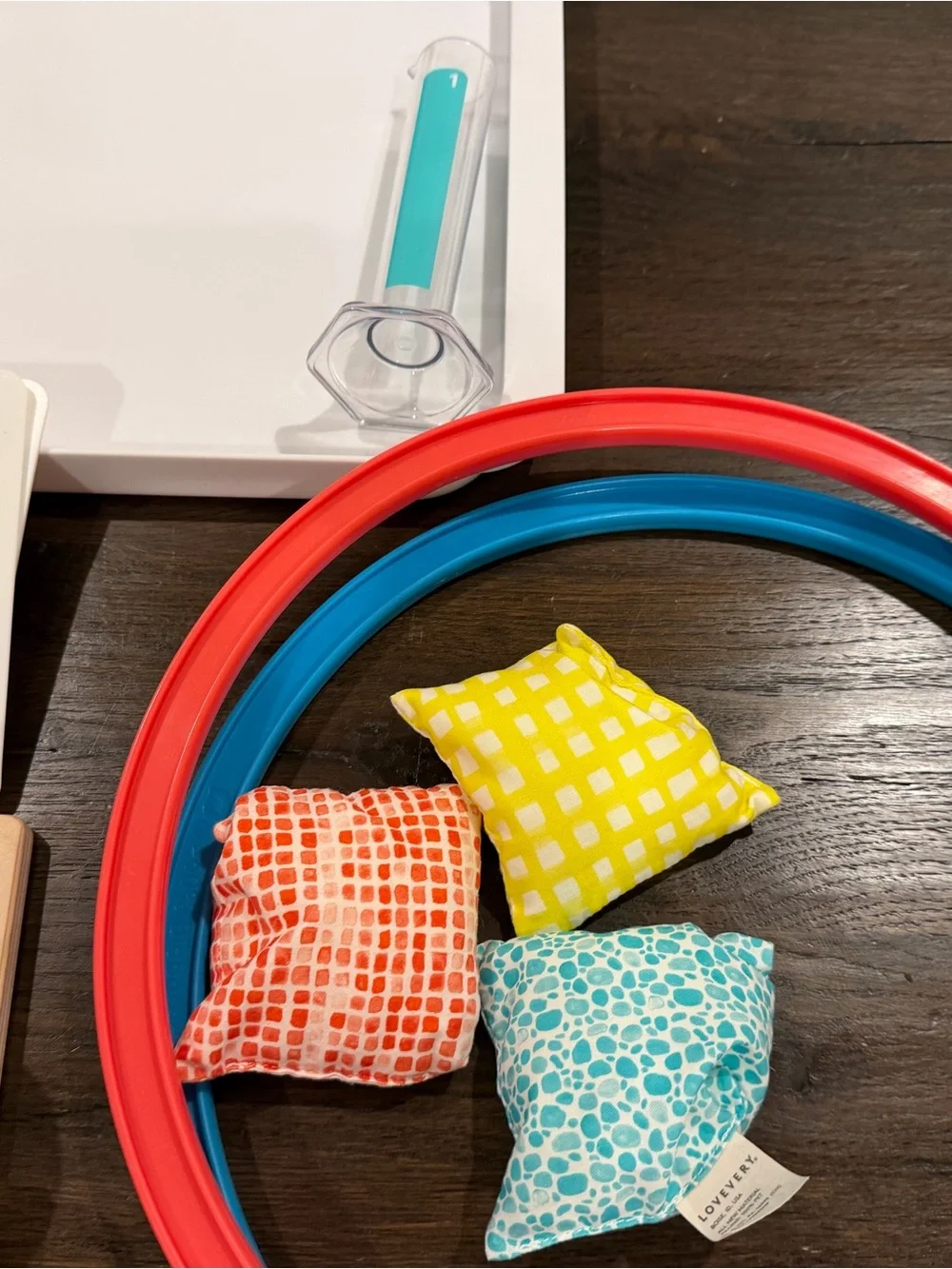 Montessori-Style Colorful Stacking & Sorting Toy Set - Lovevery investigator